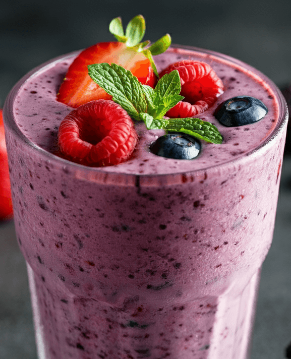 Smoothie de Frutas vermelhas