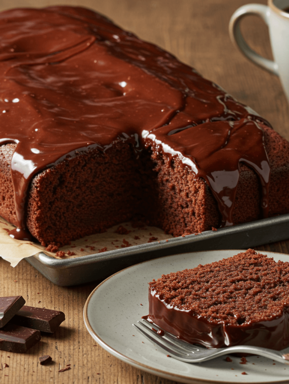 Bolo de Chocolate de Liquidificador