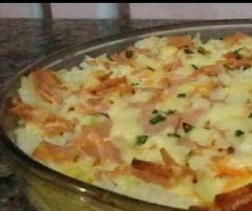 arroz de forno de preguiçoso