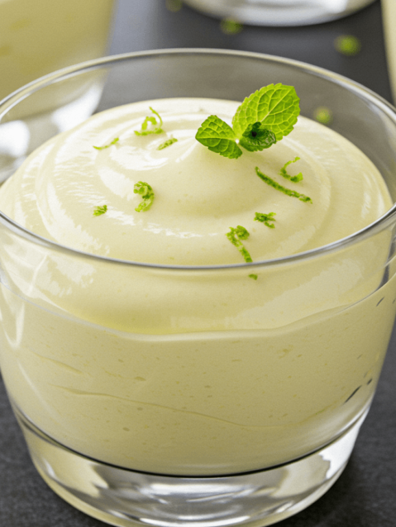mousse de limão