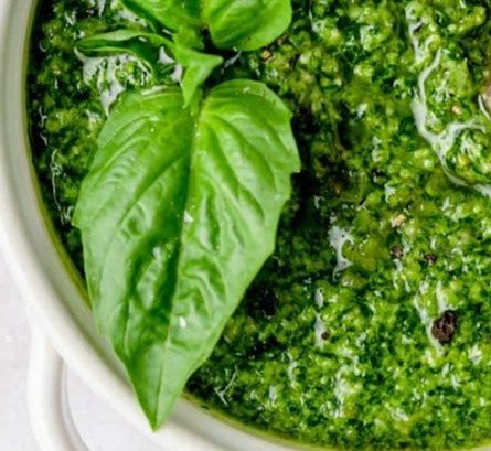 molho pesto de espinafre