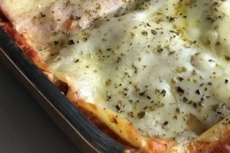 Lasanha de Presunto e Queijo