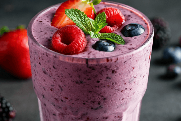 Smoothie de Frutas vermelhas