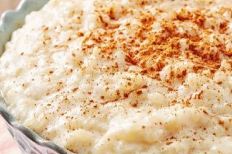arroz doce fácil e cremoso