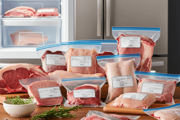 artigo congelamento de carnes