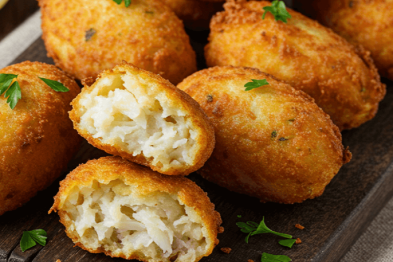 bolinho de bacalhau