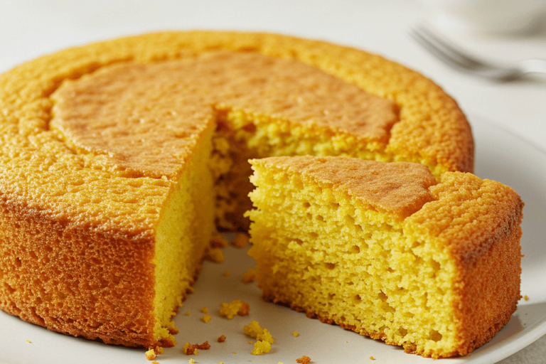 bolo de milho de lata