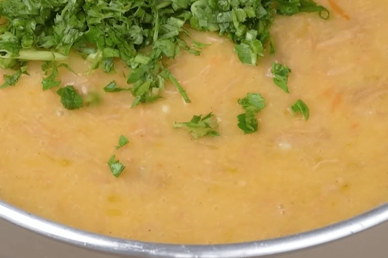 caldo de mandioca