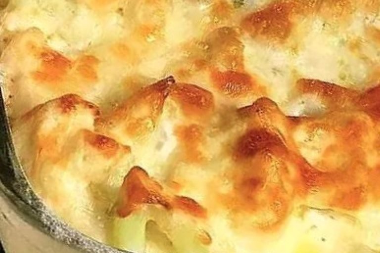 couve flor gratinada