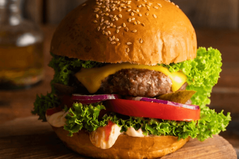 hamburguer caseiro