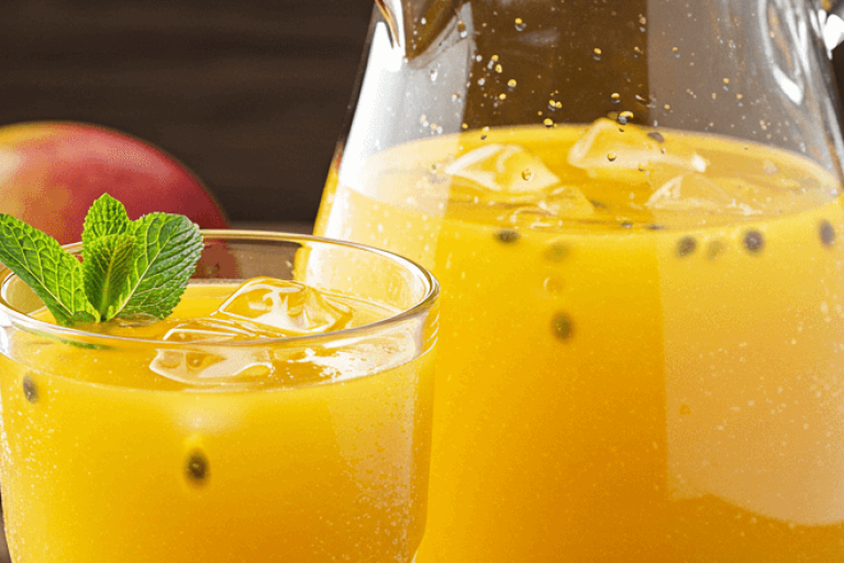 Suco de Manga com Maracujá
