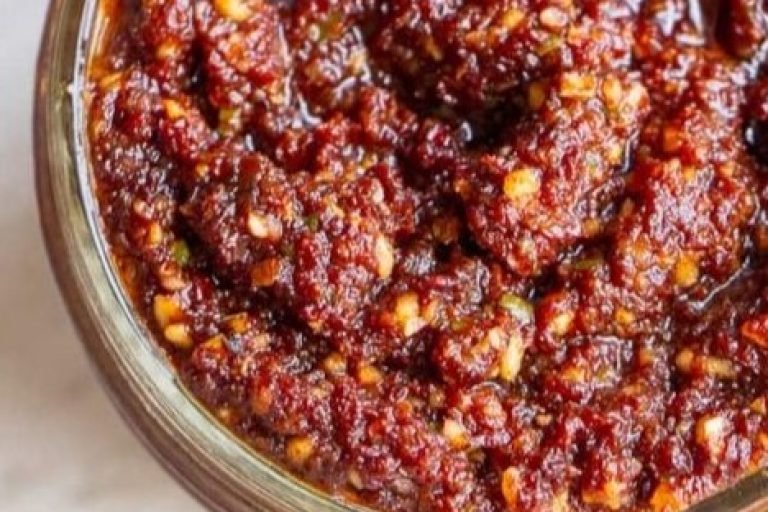molho pesto de tomate seco