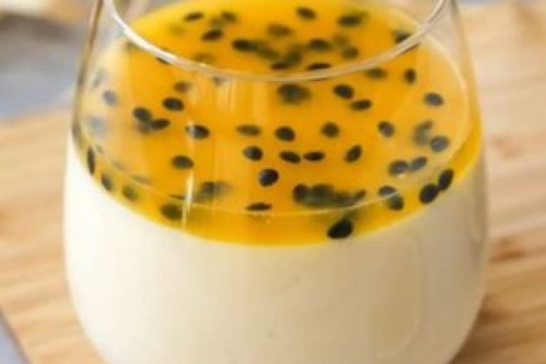 mousse de maracujá