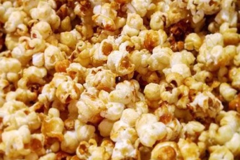 pipoca caramelizada