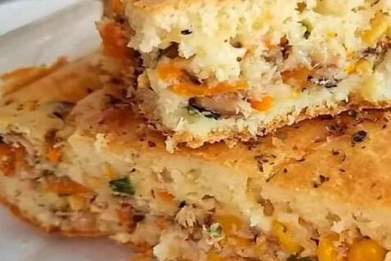 Torta de Sardinha de Liquidificador